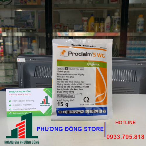 Thuốc trừ sâu Proclaim 5WG